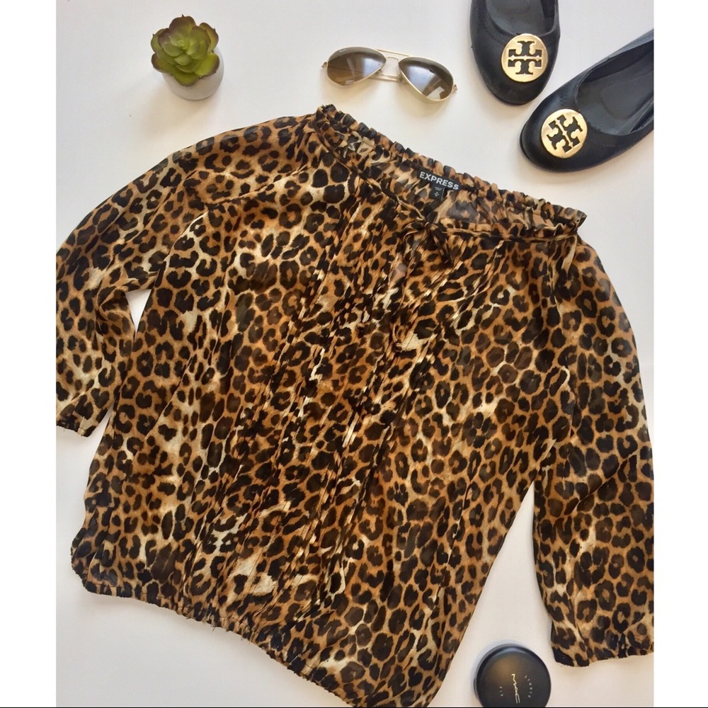 Cheetah Print Top 🖤